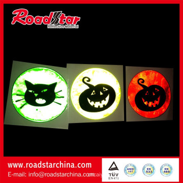 Halloween funny reflective sticker